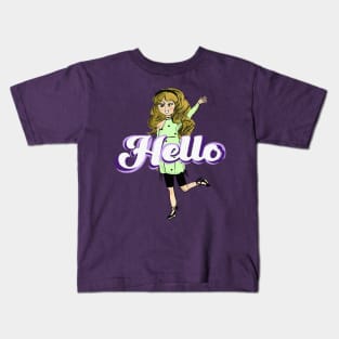 Say hello Kids T-Shirt